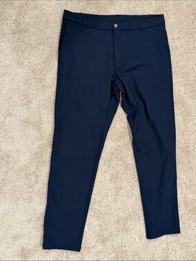 lululemon athletica Men's Navy Performance Trousers